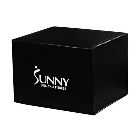 SUNNY HEALTH & FITNESS Sunny Health & Fitness NO. 072 3-in-1 Foam Plyo Box NO. 072